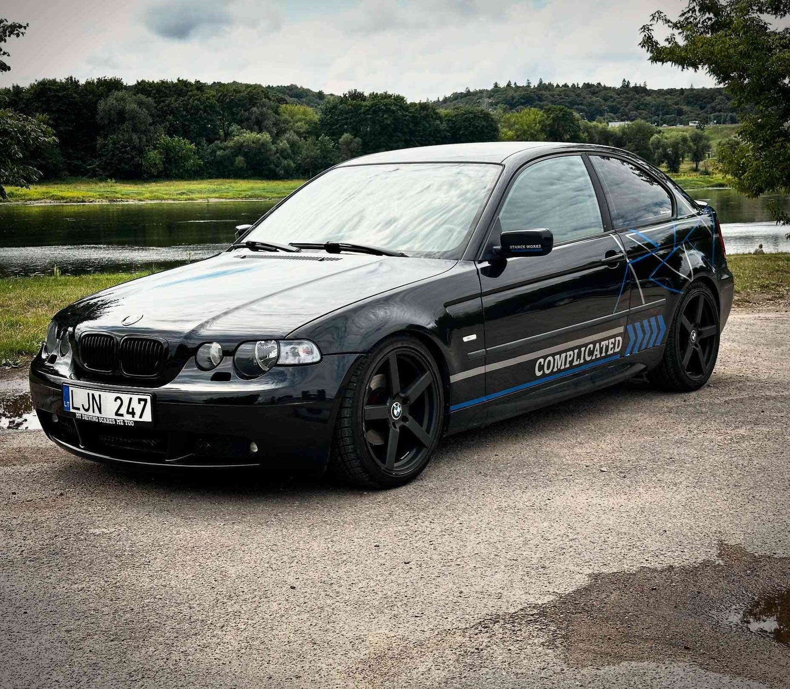 Komandos narys Inesa Syndicates.lt LJN247 BMW e46 compact